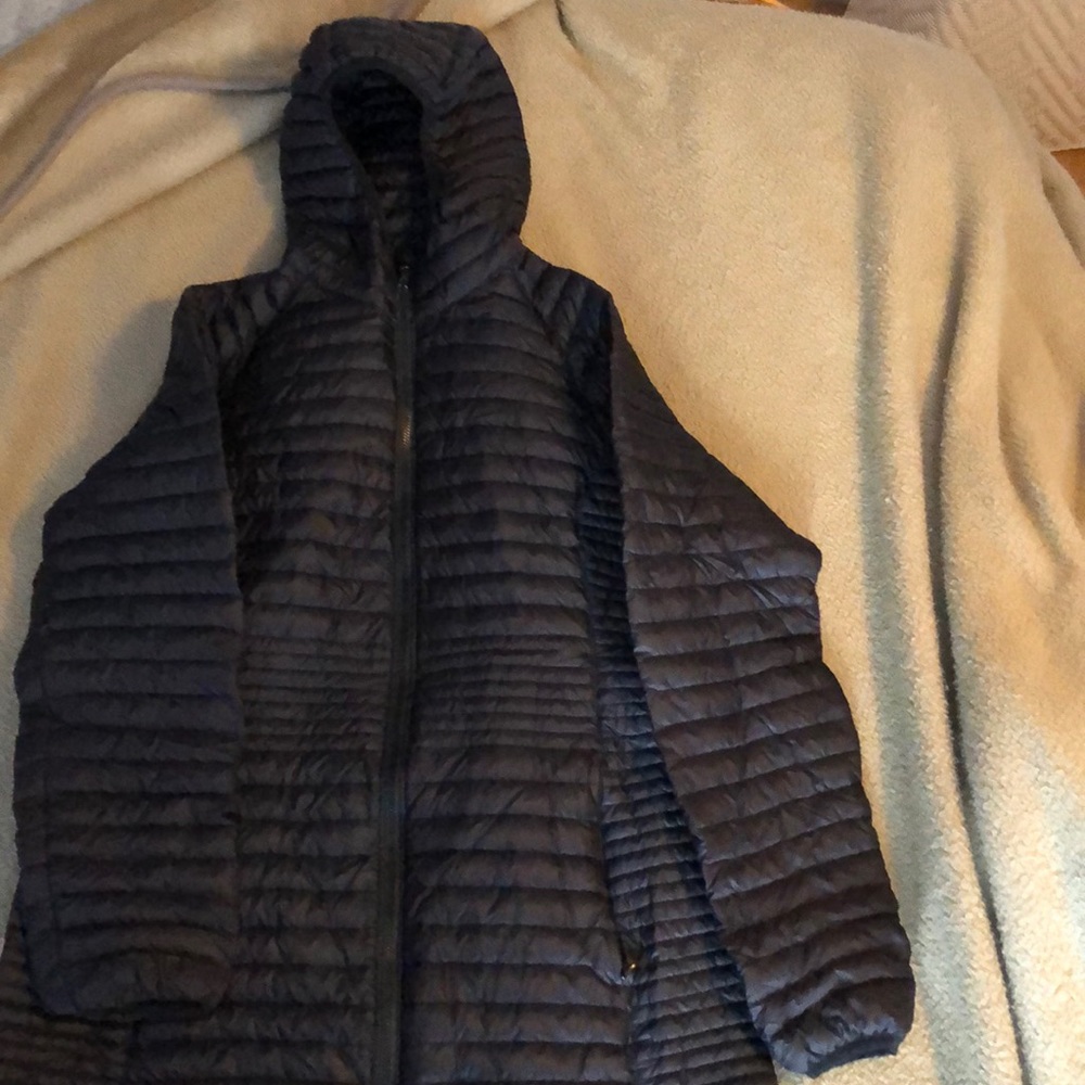 LL bean black puffer jacket